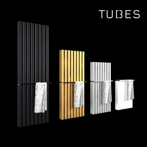 Decorative radiator set soho bathroom v3 by palombo