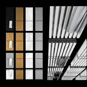 Decorative radiator set soho bathroom v3 by palombo