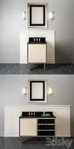Devon devon jazz collection vanity unit