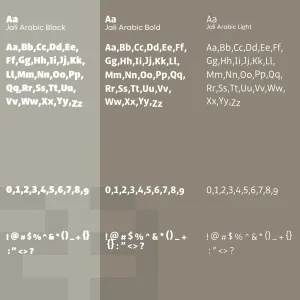 Jali Arabic