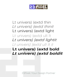 Lt Univers Extd