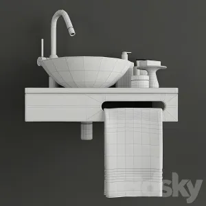 Furniture decor for the bathroom