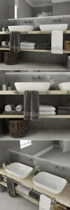 Furniture decor for wc
