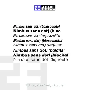 Nimbus Sans Dot