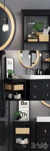 Hemnes bath set