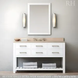 Hutton single extra wide washstand