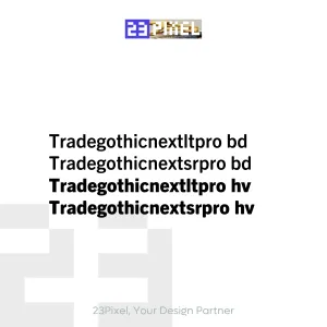 Trade Gothic Next Lt Pro
