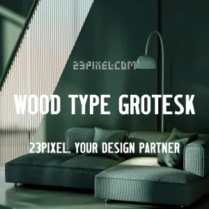 Wood Type Grotesk
