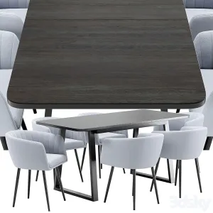 Alina dining chair sheffilton table
