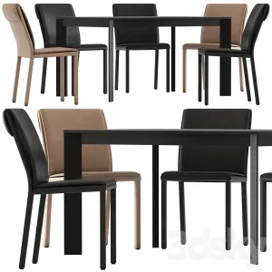Altacom molly chair teorema table