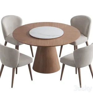 Angel cerda table aston chair