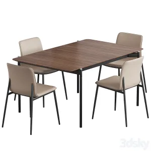 Augusta table newport chair boconcept dining