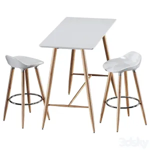 Bar table chair jysk bryne bessho