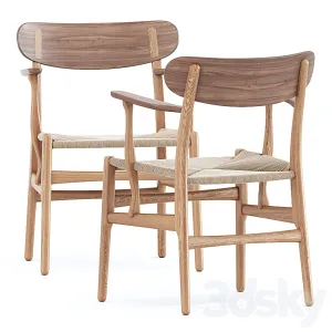 Bm hunting table chair ch by carl hansen son