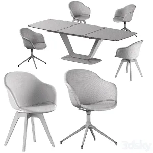 Boconcept alicante table adelaide chair