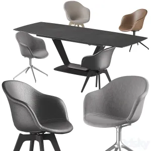 Boconcept alicante table adelaide chair