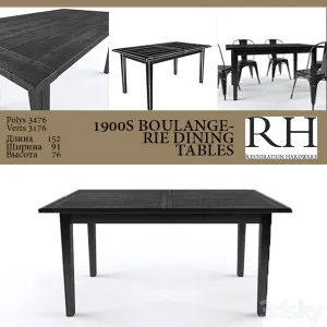 Boulangerie dining table