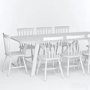 Buondi table jimi chairs