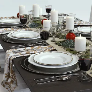 C b traditional holiday table