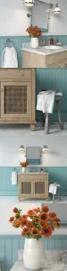 Potterybarn bath set