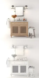 Potterybarn bath set