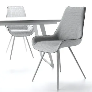 Celia chairand vermont table