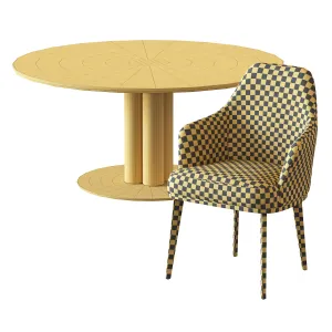 Chair liam goya arflex table