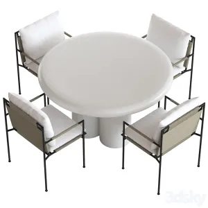 Coco republic malmo chair anchorage table