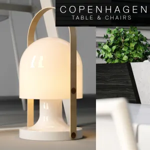 Copenhagen chairs table