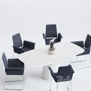 Cor fino chair conic table