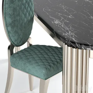 Cratos table chairs by zebrano casa