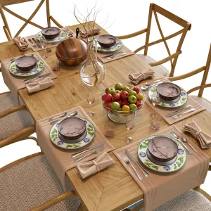 Dinette wooden provence