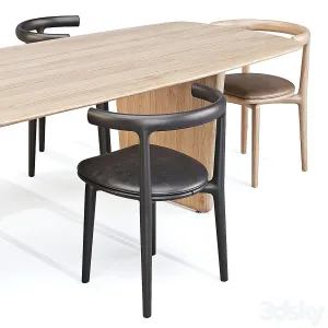 Dining baxter nairobi table himba chair