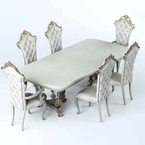 Dining group turri baroque