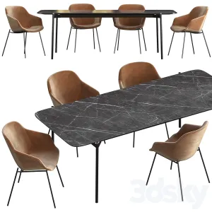 Dining table boconcept augusta