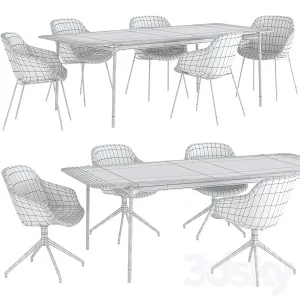Dining table boconcept augusta