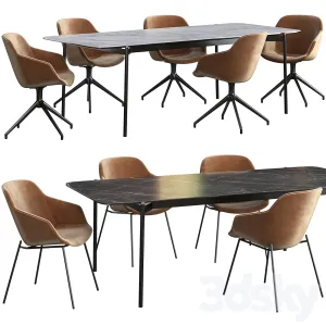 Dining table boconcept augusta