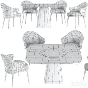 Dining table wooddi kahli chair lavsit andy