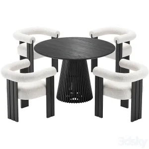 Eichholtz percy chair la forma irune table