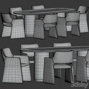 Foley chair campbell table dining