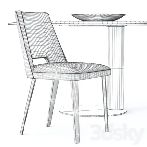 Gallotti radice table chair oto thea