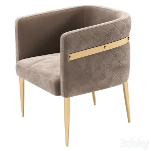 Garda dining chair diamond table