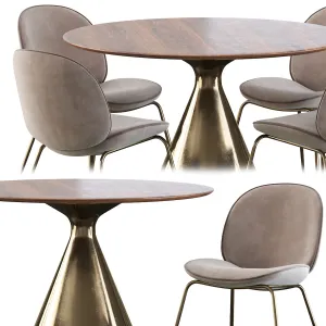 Gubi beetle chair silhouette