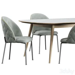 Her dijon table dijon chair