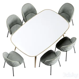 Her dijon table dijon chair
