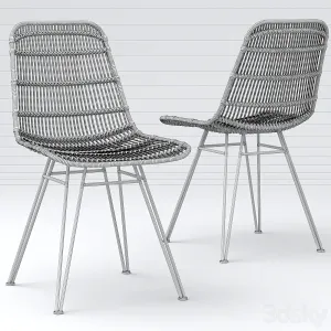 Hkliving rotan stoel