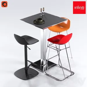 Infiniti plano stools pure loop series