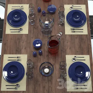 Iron dining table from industrialux