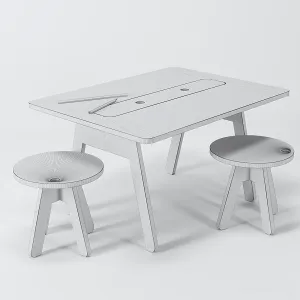 Kutikaipeekaboo deskand chairs