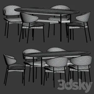 Luz chair harri table dining